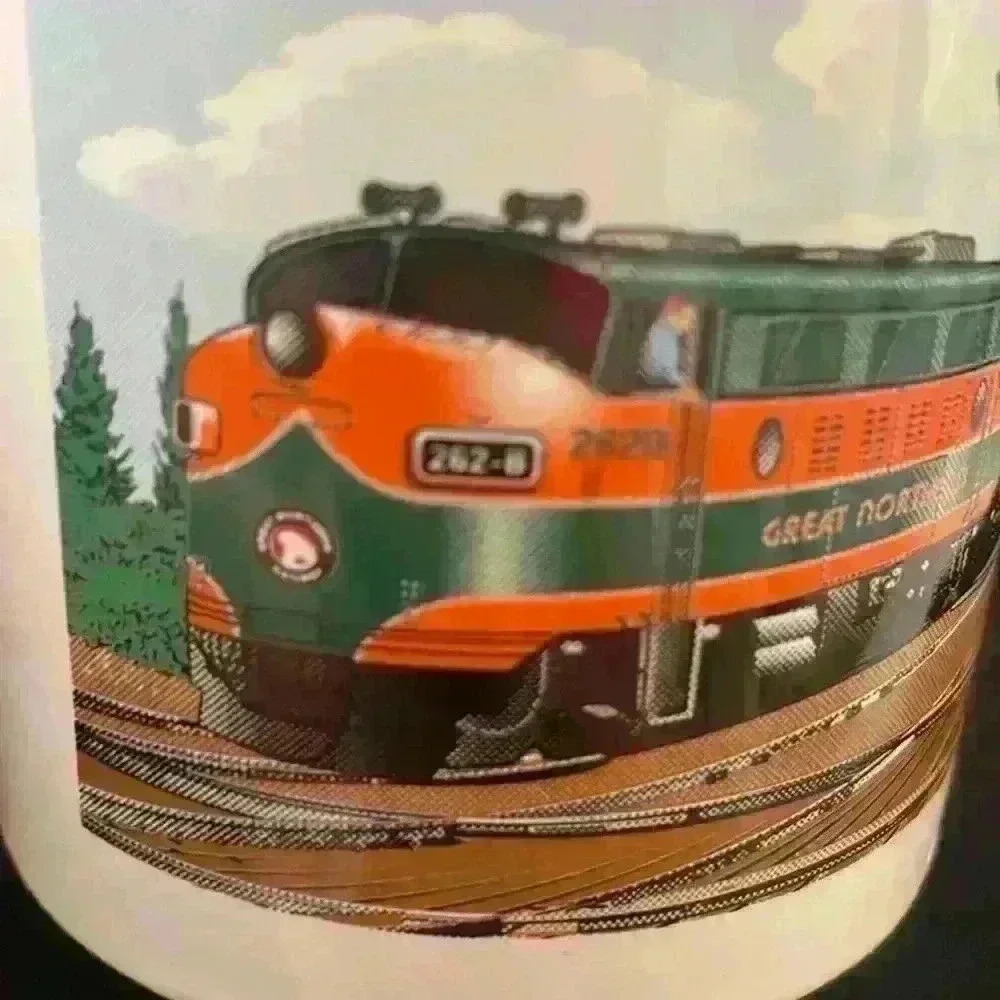 Great Northern Railway Historical Society Coffee Mug, GNRHS Duluth 1997